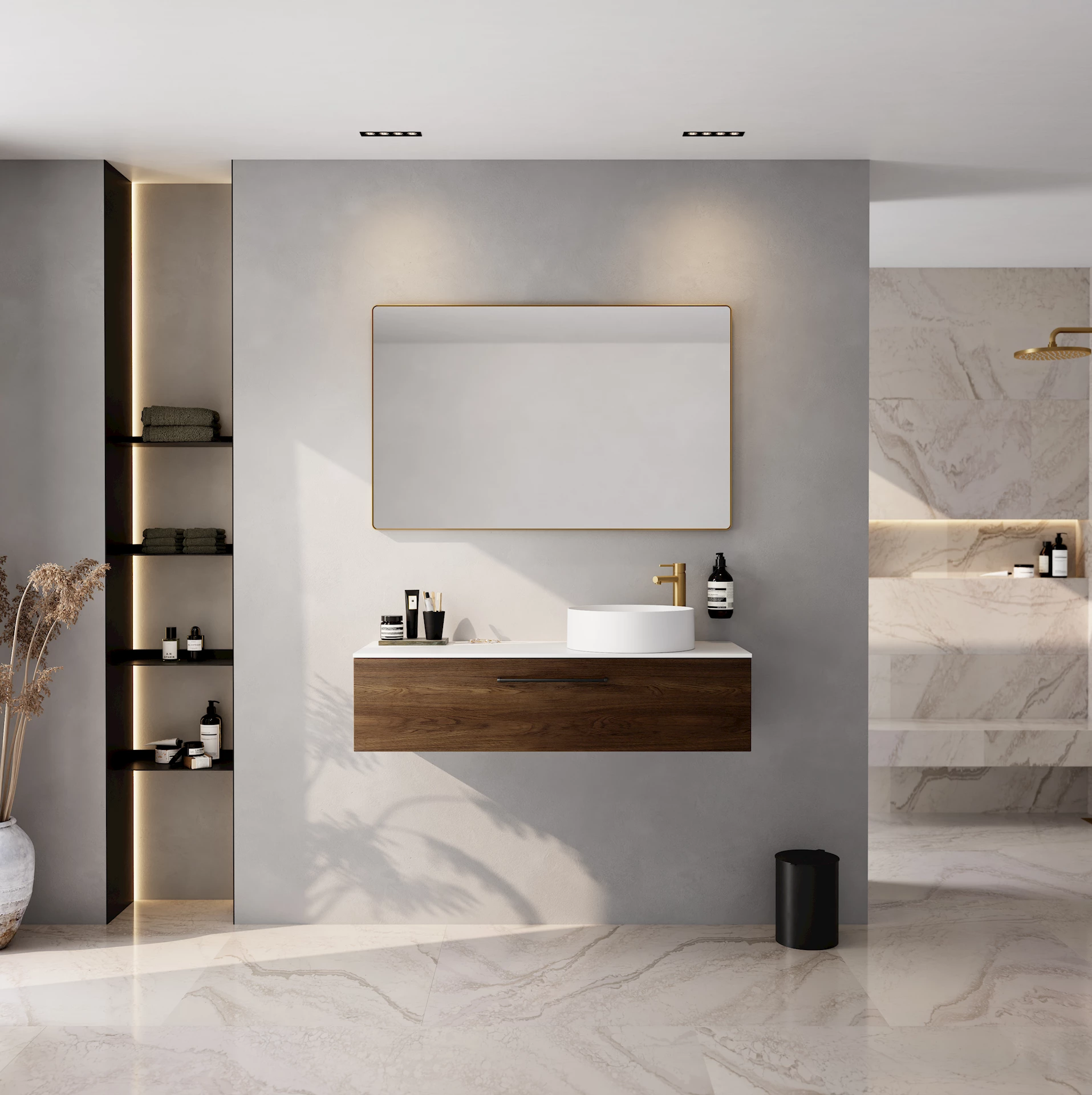 ART198 - Ingrid 120 Mørk eik - 