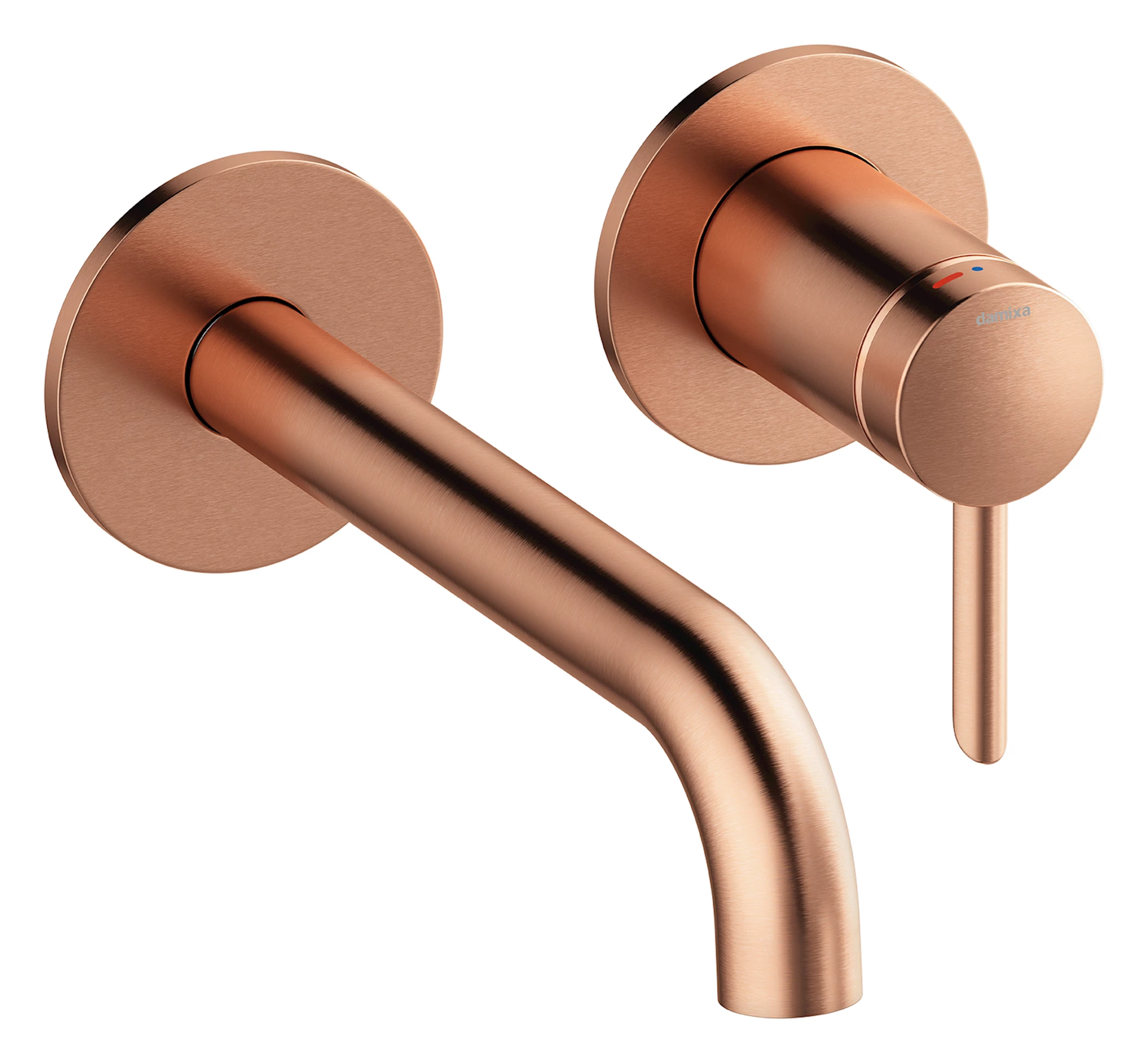 NRF9118087 - Iris servantkran for innbygging 180mm børstet kobber - 